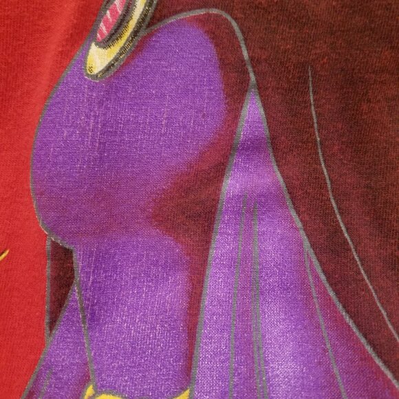 VINTAGE Y2K SNOW WHITE EVIL QUEEN A DISNEY CLASSIC- WOMENS 26/28 RED - Picture 11 of 13